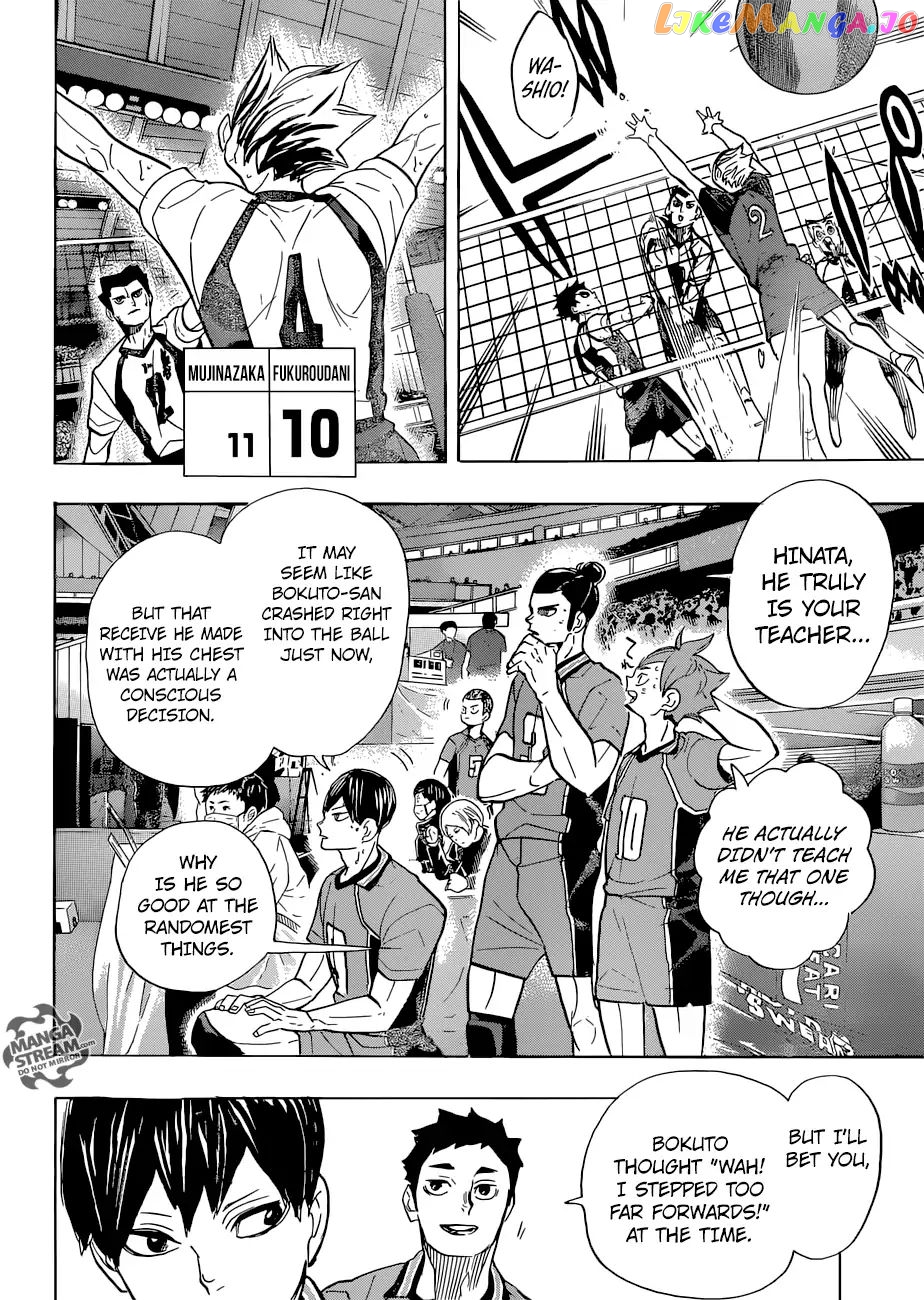 Haikyuu!!, Chapter 330 image 03